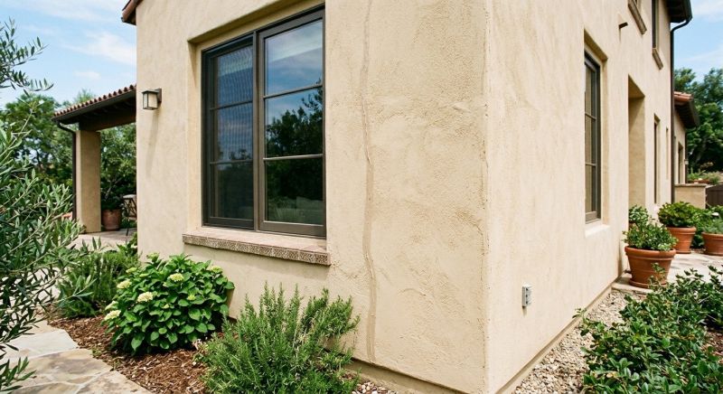 Cracked Stucco Repair in Sonoma County, CA