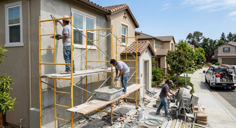Home Stucco Installation in Marin County, CA